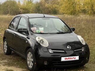 2005 Nissan Micra III (K12), чёрный, 390000 рублей, вид 3