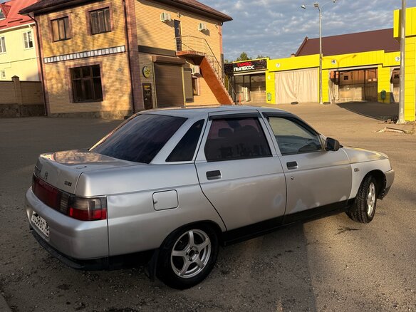 2002 Lada (ВАЗ) 2110, серебристый, 145000 рублей - вид 12