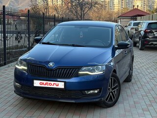 2019 Skoda Rapid I Рестайлинг, синий, 1620000 рублей, вид 5