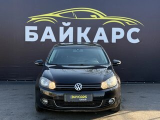2012 Volkswagen Golf VI, чёрный, 983000 рублей, вид 3