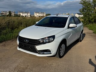 2019 Lada (ВАЗ) Vesta I, белый, 910000 рублей, вид 2