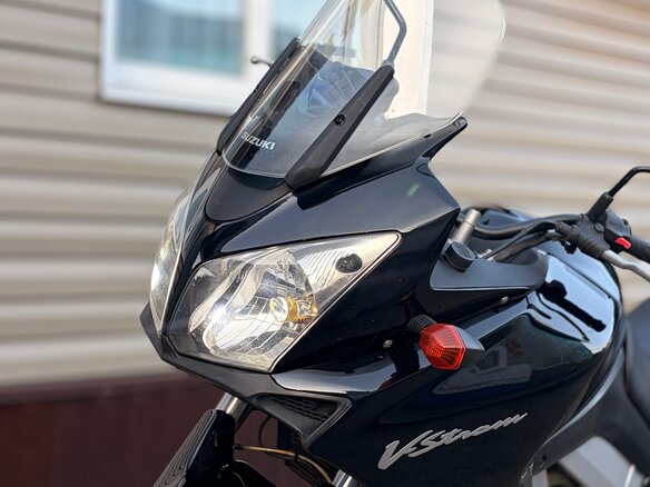2004 Suzuki V-Strom DL 650, чёрный, 365000 рублей - вид 7