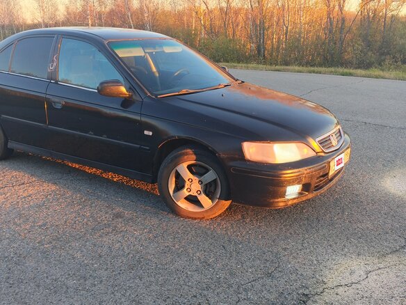 2000 Honda Accord VI, чёрный, 300000 рублей - вид 1