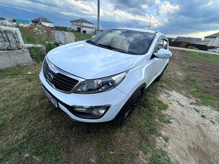 2010 Kia Sportage III, белый, 1060000 рублей, вид 3