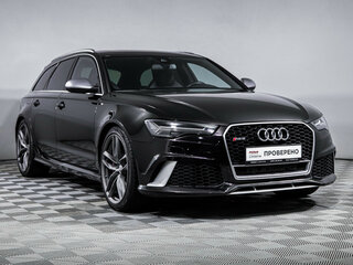 2016 Audi RS 6 III (C7) Рестайлинг, чёрный, 5627734 рублей, вид 3