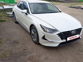 2020 Hyundai Sonata VII (LF) Рестайлинг, белый, 2000000 рублей, вид 2