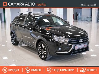 2021 Lada (ВАЗ) Vesta SW Cross I, чёрный, 1093000 рублей, вид 3