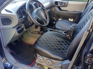 2008 Hyundai Santa Fe Classic Classic, чёрный, 750000 рублей, вид 4