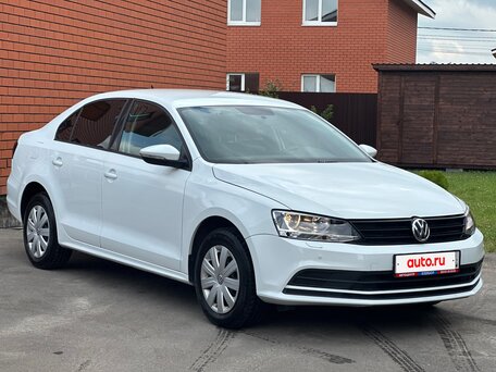 2016 Volkswagen Jetta VI Рестайлинг, белый, 1070000 рублей, вид 4