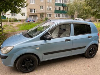 2008 Hyundai Getz I Рестайлинг, голубой, 390000 рублей, вид 5