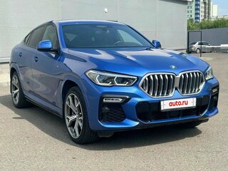 2020 BMW X6 40i III (G06), синий, 7290000 рублей, вид 2