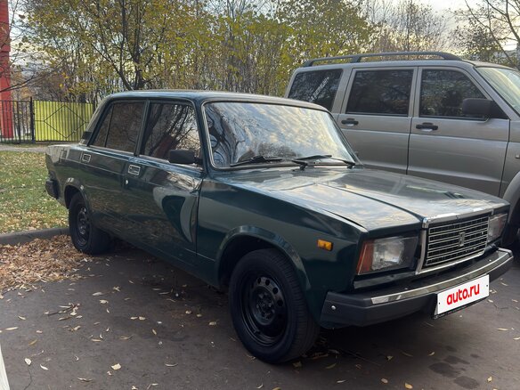 2007 Lada (ВАЗ) 2107, зелёный, 135000 рублей - вид 3