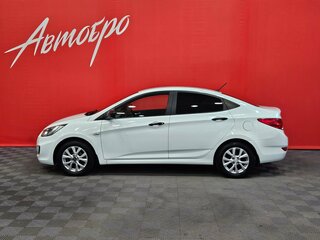 2013 Hyundai Solaris I, белый, 799000 рублей, вид 2
