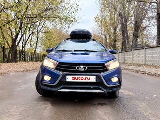 2021 Lada (ВАЗ) Vesta SW I, синий, 1700000 рублей, вид 1