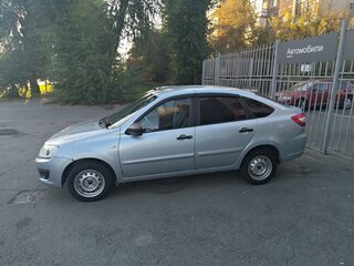 2017 Lada (ВАЗ) Granta I, серебристый, 399000 рублей, вид 4