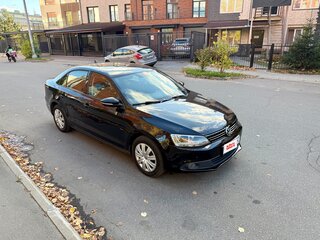 2013 Volkswagen Jetta VI, чёрный, 1140000 рублей, вид 1