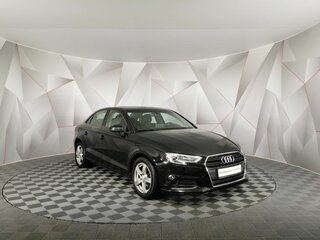 2017 Audi A3 III (8V) Рестайлинг, чёрный, 1260000 рублей, вид 3