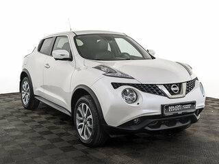 2015 Nissan Juke I Рестайлинг, белый, 1325000 рублей, вид 3