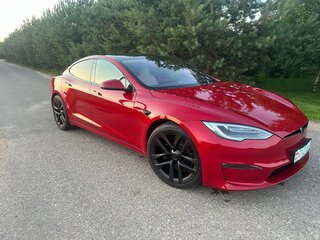 2022 Tesla Model S Long Range I Рестайлинг 2, красный, 4477424 рублей, вид 1