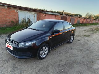 2012 Volkswagen Polo V, чёрный, 590000 рублей, вид 1