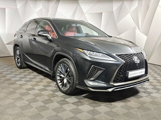2021 Lexus RX 350 IV Рестайлинг, чёрный, 4815150 рублей, вид 3