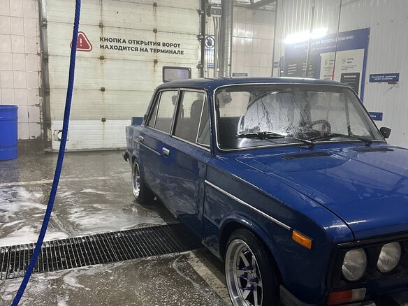2003 Lada (ВАЗ) 2106 4-speed, синий, 115000 рублей - вид 1