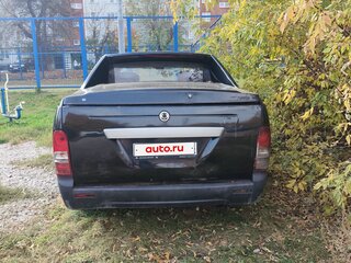 2008 SsangYong Actyon Sports I, чёрный, 550000 рублей, вид 3