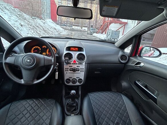 2013 Opel Corsa D Рестайлинг II, красный, 550000 рублей - вид 7