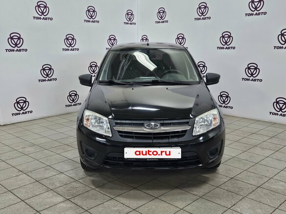 2018 Lada (ВАЗ) Granta I, чёрный, 498000 рублей - вид 1