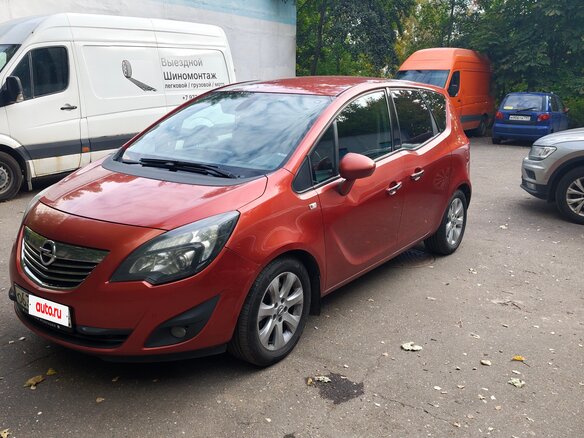 2012 Opel Meriva B, оранжевый, 660000 рублей