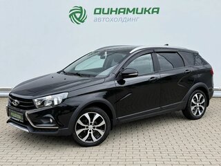 2021 Lada (ВАЗ) Vesta SW Cross I, чёрный, 1450000 рублей, вид 1