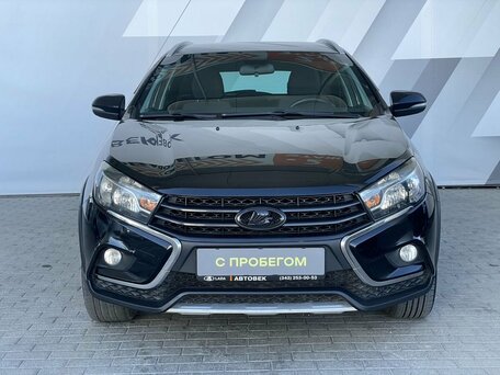 2022 Lada (ВАЗ) Vesta SW Cross I, чёрный, 1235000 рублей, вид 2