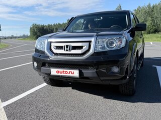 2011 Honda Pilot II Рестайлинг, чёрный, 1100000 рублей, вид 2