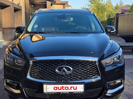 2019 Infiniti QX60 I Рестайлинг, чёрный, 3400000 рублей, вид 1