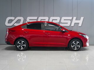 2020 Hyundai Solaris II Рестайлинг, красный, 1649000 рублей, вид 5