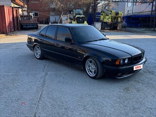 1990 BMW 5 серии 520i III (E34), чёрный, 700000 рублей, вид 1