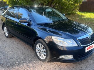 2012 Skoda Octavia II (A5) Рестайлинг, чёрный, 990000 рублей, вид 1