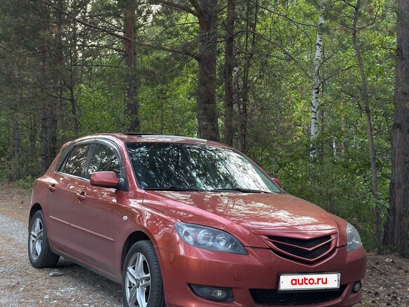 2004 Mazda 3 I (BK), оранжевый, 495000 рублей - вид 3