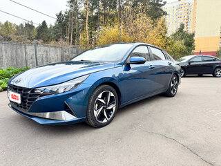 2020 Hyundai Elantra VII (CN7), синий, 1820000 рублей, вид 1