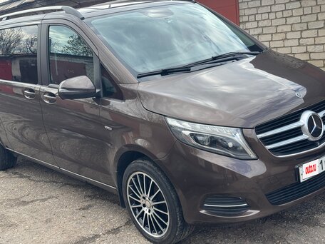 2017 Mercedes-Benz V-Класс Extra Long 250 d экстра длинный III (W447), коричневый, 3955000 рублей, вид 2
