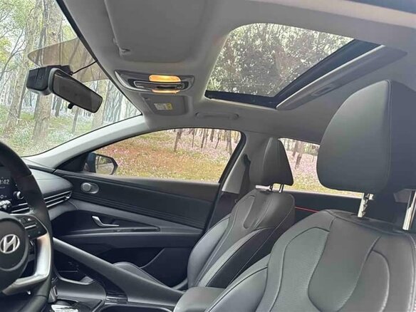 2023 Hyundai Elantra VII (CN7) Рестайлинг, синий, 1176000 рублей - вид 11