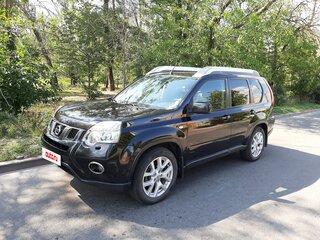 2011 Nissan X-Trail II Рестайлинг, чёрный, 1250000 рублей, вид 2