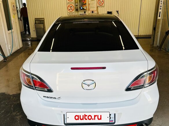 2011 Mazda 6 II (GH) Рестайлинг, белый - вид 6