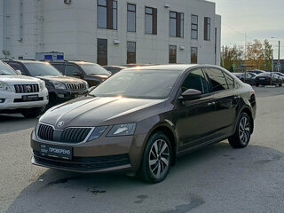 2017 Skoda Octavia III (A7) Рестайлинг, коричневый, 1349000 рублей, вид 1
