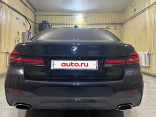 2020 BMW 5 серии 520i VII (G30/G31/G38) Рестайлинг, синий, 4097000 рублей, вид 4
