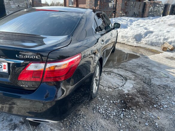 2012 Lexus LS 460 IV Рестайлинг, чёрный, 1700000 рублей - вид 11