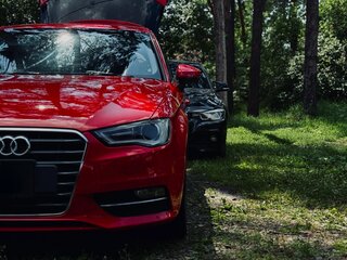 2013 Audi A3 III (8V), красный, 1150000 рублей, вид 2