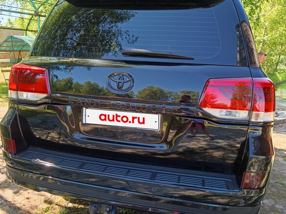 2008 Toyota Land Cruiser 200 Series, чёрный - вид 7