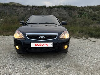 2012 Lada (ВАЗ) Priora I, чёрный, 380000 рублей, вид 2