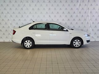 2019 Skoda Rapid I Рестайлинг, белый, 1177000 рублей, вид 4